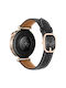 Λουράκι Δερμάτινο Μαύρο (Huawei Watch GT 6 41mm)