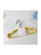 Kids Wall Hanger Multi Hook Plastic Yellow 12 Pieces