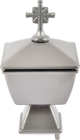 Memorial Censer Square Color Nickel Matte 15x9cm