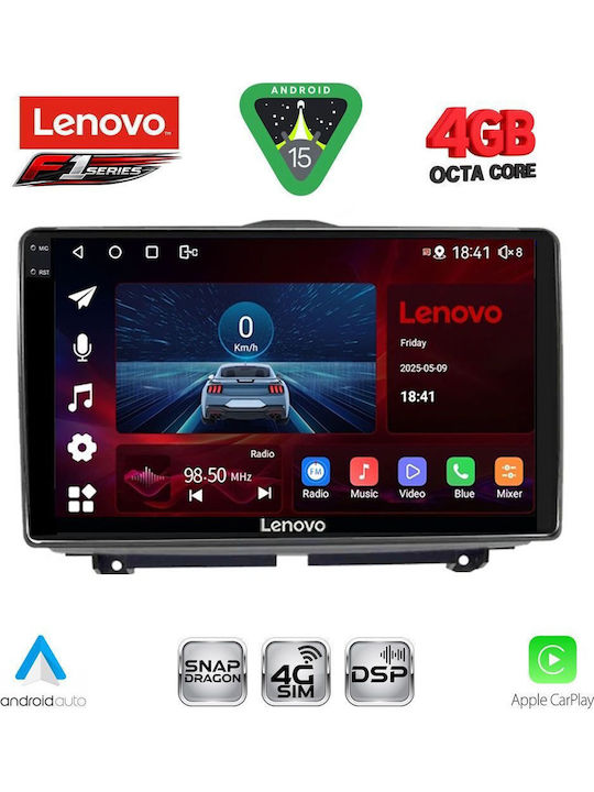 Lenovo Car Audio System for Lada Granta 2012-2026 Bluetooth USB Wi-Fi GPS Apple CarPlay Android Auto with 9 Inch Touch Screen LENOVO SSQ 9338 CPA