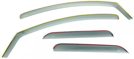 DGA Set Car Windbreakers Back Dark Fime for Renault Austral 2022+ 2 Pieces