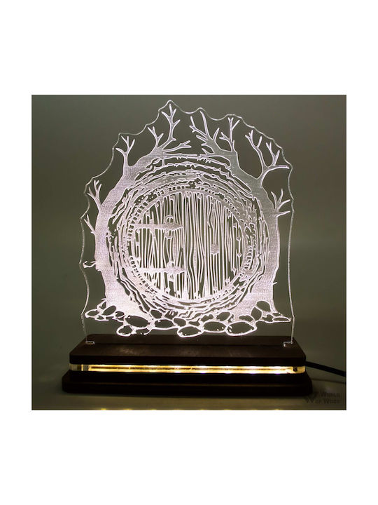 World of Wood Decorative Table Lamp The Lord Of...