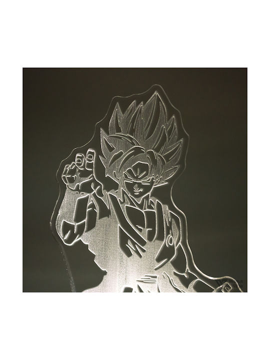 World of Wood Decorative Table Lamp Son Goku Dr...