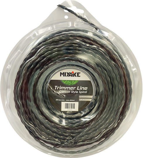 Miyake 234142 Μεσινέζα Στριφτή Μήκους 24m και Πάχους 4.3mm
