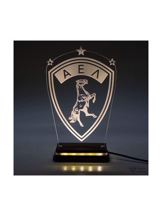 World of Wood Decorative Table Lamp Ael Larisa ...