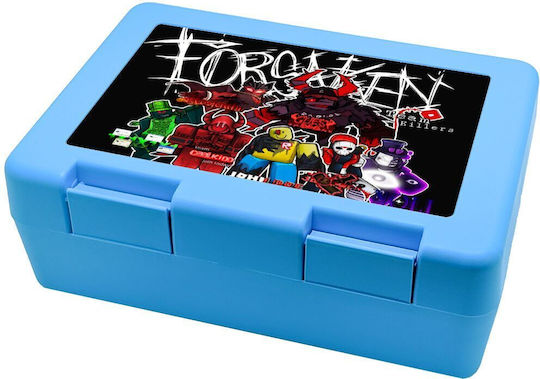 Koupakoupa Roblox Forsaken Plastic Kids Food Container 18.5 x 12.8 x 6.5cm