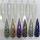 Global Fashion Glitter False Nail Gel