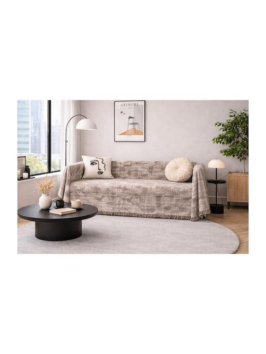 ForHome Σετ Ριχτάρια 3τμχ Καφέ