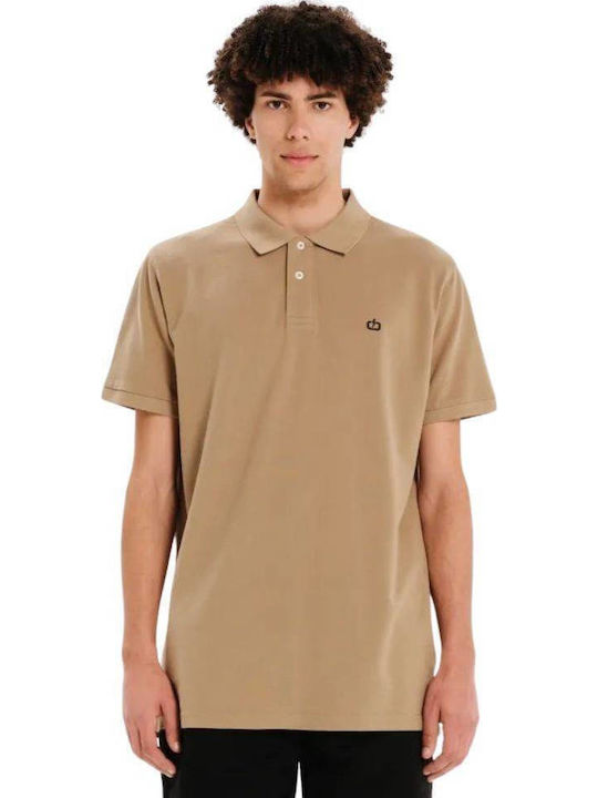 Emerson Polo Μπλούζα Κοντομάνικη Beige