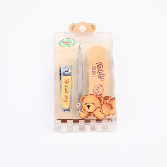Manicure Set 3 Pieces Teddy Island Series