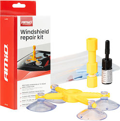Amio – Kit Επισκευής Παρμπρίζ & Τζαμιών Ρητίνη Heavy Duty Ασφαλή Εγκατάσταση & Καθημερινή Χρήση – 1 Κιτ 04792/am Amio 04792