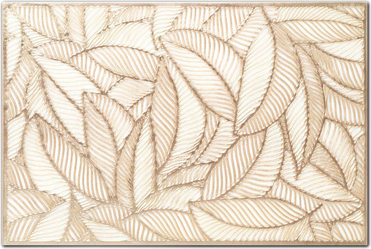 Tischsets Kunststoff Gold 45x30cm