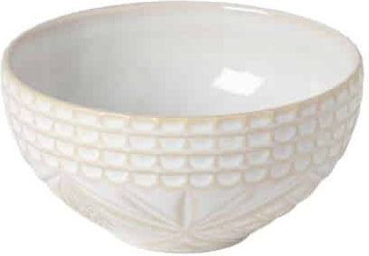 Costa Nova Round Ceramic Serving Bowl White