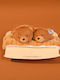 Kids Hair Band In Brown Colour