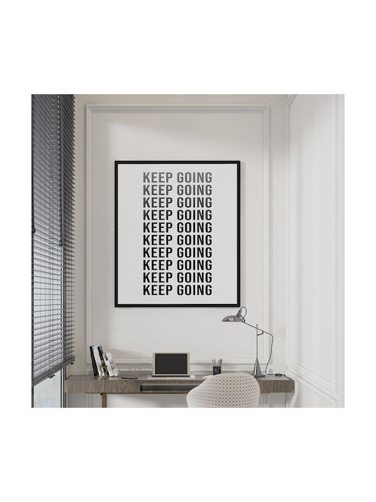 Quote Poster Keep Going Pq177 21cm X 30cm Premi...