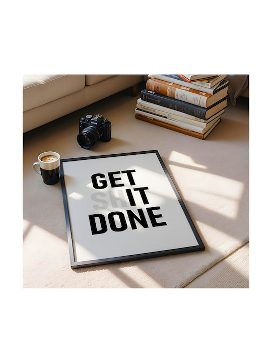 Постер Цитат Get Shit Done Pq174 30см X 40см Ка...