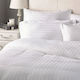 Nima Hotel Duvet Cover 100% Cotton Striped 170x240cm