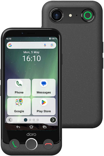 Doro Aurora A10 + Wireless Charger Dual SIM (4/64GB) Graphite