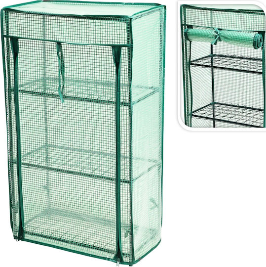 Progarden CE7000100 Greenhouse House Type with Metallic Frame 46x24x80cm