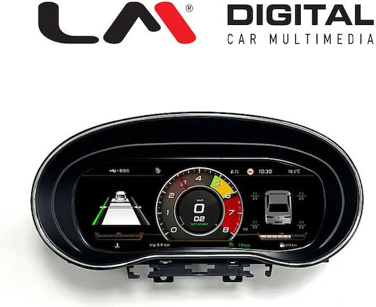 LM Digital Ψηφιακό Όργανο Στροφόμετρο και Ταχύμετρο Αυτοκινήτου για τοποθέτηση στο Ταμπλό