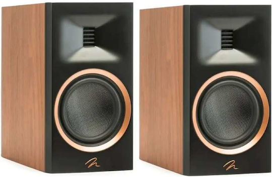 Martin Logan Motion B10 Paar Passive Hi-Fi-Lautsprecher Buch selbst 200W 2 Wege P17.8xB24.8xH31.8cm Walnuss