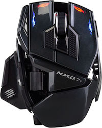 Mad Catz M.M.O. 7+ Безжична Черна