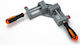 Roza Corner Clamp 90° 65mm Aluminum Carpenter Non-Slip Handle & High Strength Steel Screw
