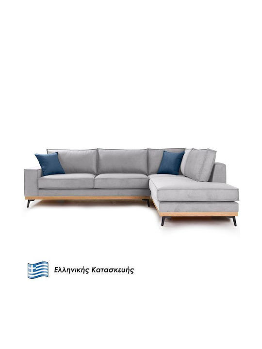Porto Ecke Sofa mit Linker Ecke Weiß 290x235cm