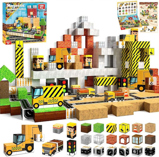 Malvys Magnetic Construction Toy