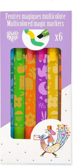 Djeco Djeco Zeichenstifte 4mm Magisch Set 6 Farben