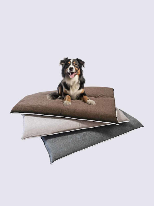 Pet Pouf Ανατομική Επιδαπέδια Μαξιλάρα Memory Foam Phantom Grey