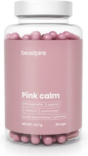 Beast Pink Pink Calm Συμπλήρωμα για το Άγχος & τον Ύπνο 90 κάψουλες