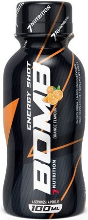 7Nutrition Bomb Shot Besonderes Nahrungsergänzungsmittel 100ml Orange