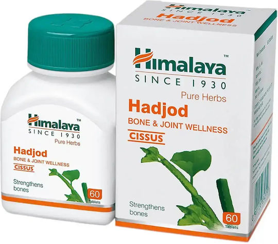 Himalaya Wellness Hadjod 250mg Supplement for Bone Health 60 Tablets