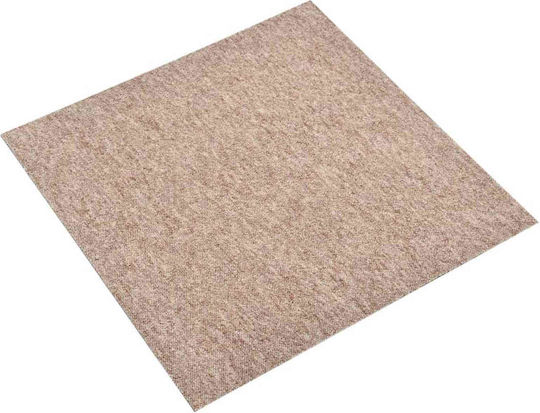 vidaXL Round Kitchen Mat Beige 50cm