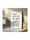 Quote Poster Think Outside Box Pq188 30cm X 40cm Brown Wooden Frame