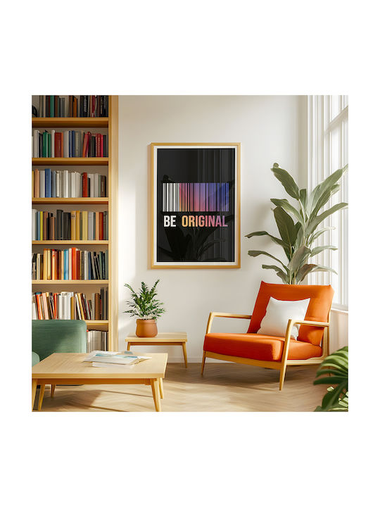 Quote Poster Be Original Pq182 21cm X 30cm Prem...