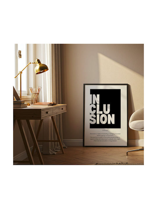 Quote Poster Inclusion Pq191 21cm X 30cm White ...