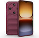 Back Cover Silicon Burgundiu (Honor Magic8 Lite, SKYDDAR INNOVATION)
