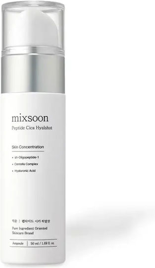 Mixsoon Peptide Cica Hyalshot Serum Hidratant pentru Față cu Centella Asiatica și Peptide 150ml