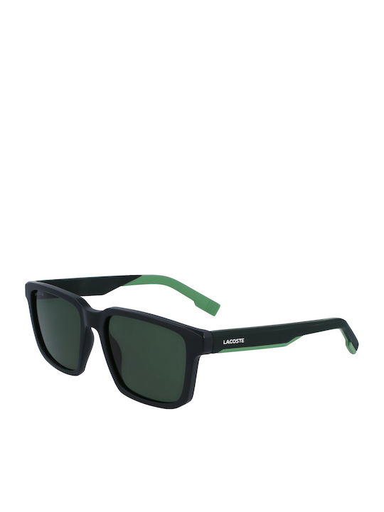 Lacoste Ανδρικά Γυαλιά Ηλίου με Πράσινο Σκελετό και Πράσινο Φακό L999S-301