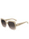 Kate Spade Unisex Ochelari De Soare Cu Ramă Bej Din Plastic / Acetat Și Lentile Bej Degrade KS-AMAYA-2/G/S-0MY