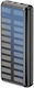 Rixus RXPB47 Solar Power Bank 20000mAh 10W with USB-A Port and USB-C Port Black