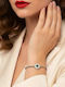 Bode Women's Bracelet Made of Stainless Steel with Zircon