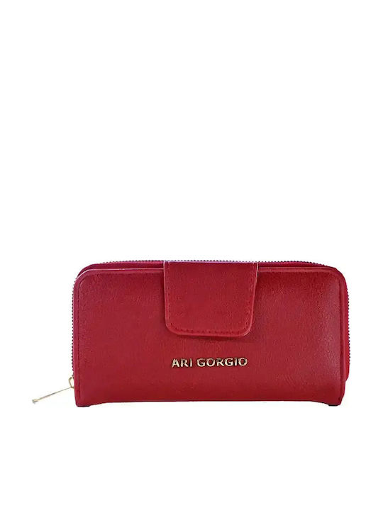Leather Women's Wallet Black AG271-271-Black