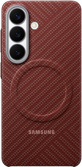 Samsung Задна Корица Carbon Magnet 0.8mm Червена (Galaxy S26)