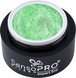 Expert Line Frosted Confetti Nagelaufbaugel Sen...