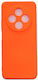 SiiPro Soft Silicone Back Cover 2mm Orange Poco M7