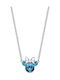 Disney Necklace Made of Silver with Zircon