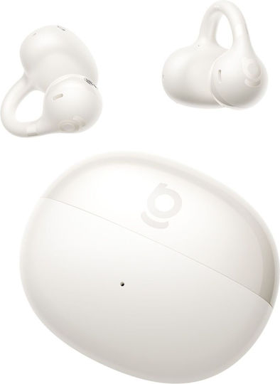 Baseus BC1 Open Ear Bluetooth Безжични Слушалки с Калъф за Зареждане Бели